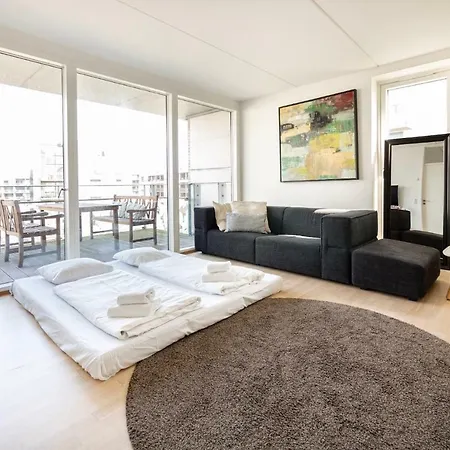 Апартаменты High-end 1 Bedroom With Huge Balcony Копенгаген